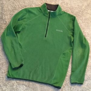 Columbia Green Fleece Pullover